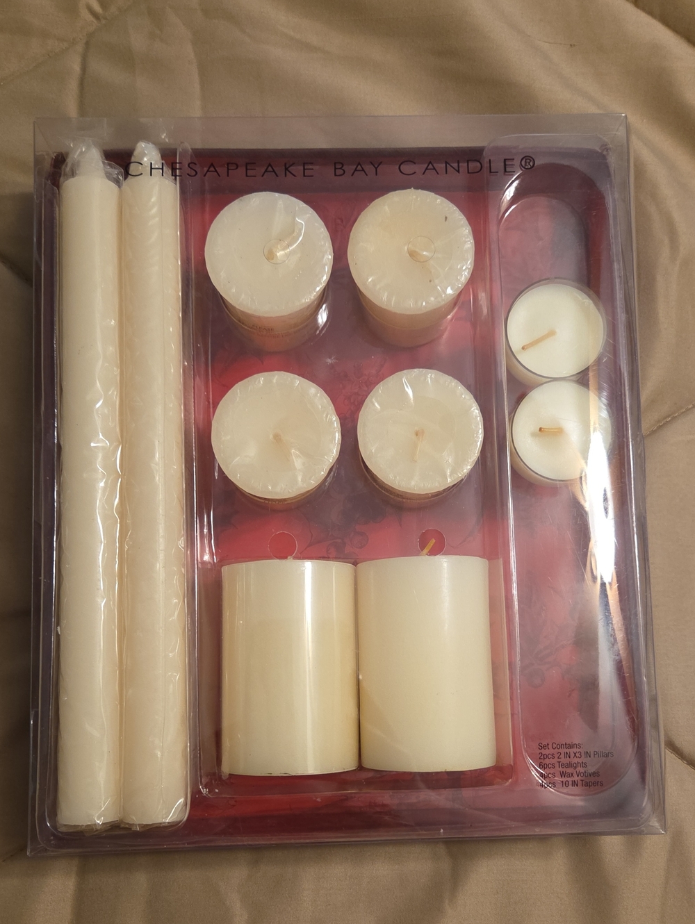 Chesapeake Bay Cream Party Candle Variety Pack